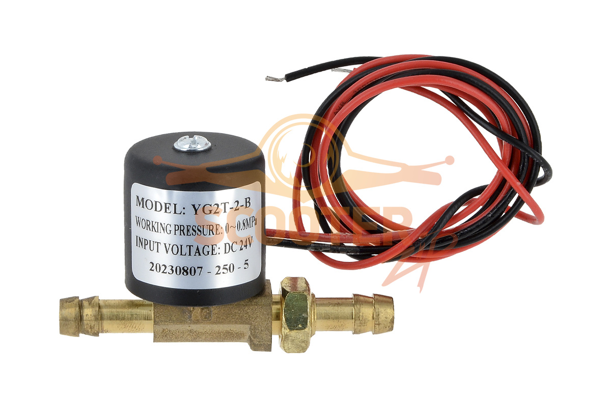 Электромагнитный клапан DC24V для сварочного инвертора СВАРОГ MIG 350 (J1601), 00000090495