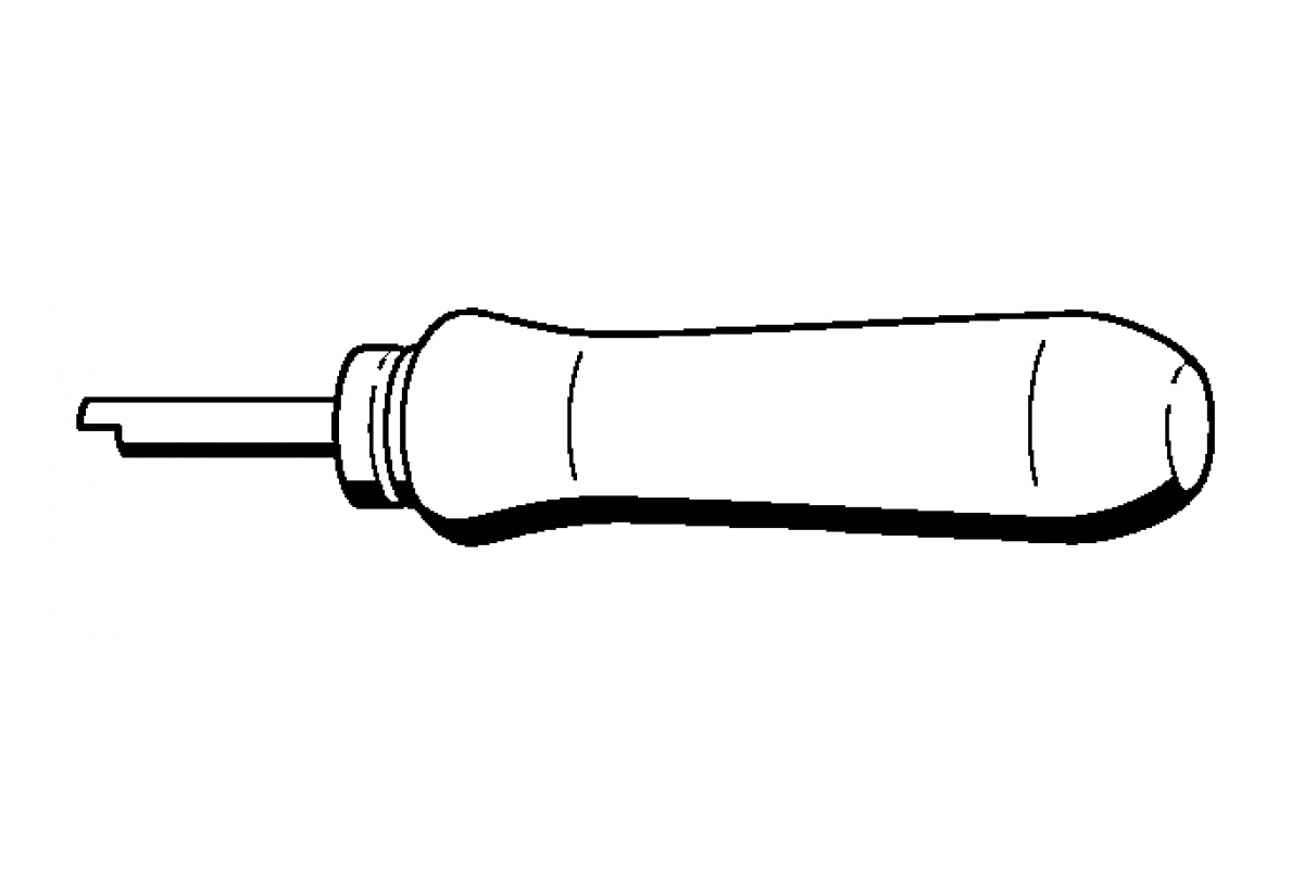℗ Монтажная трубка пружины тормоза для бензобура (мотобура) STIHL BT-120 C, 11178900900