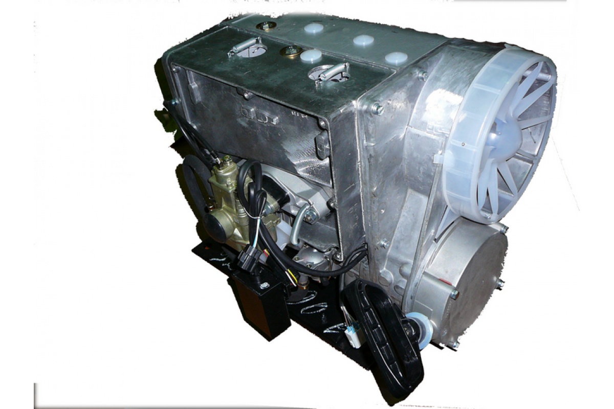 Двигатель РМЗ-640-34 110502600ЗЧ для снегохода Буран 2Т, 0015128