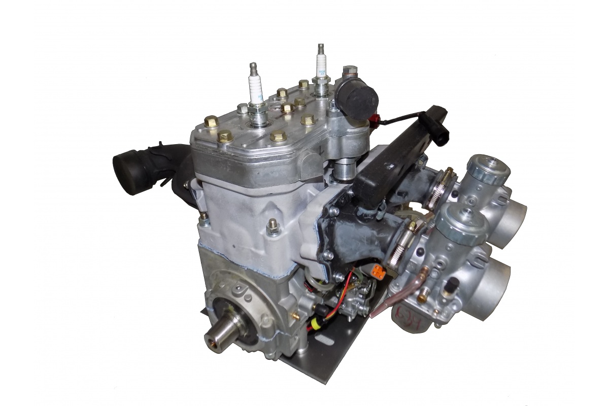 Двигатель РМЗ-551 K20500600ЗЧ для снегохода Тайга Атака  551 II, 0095844