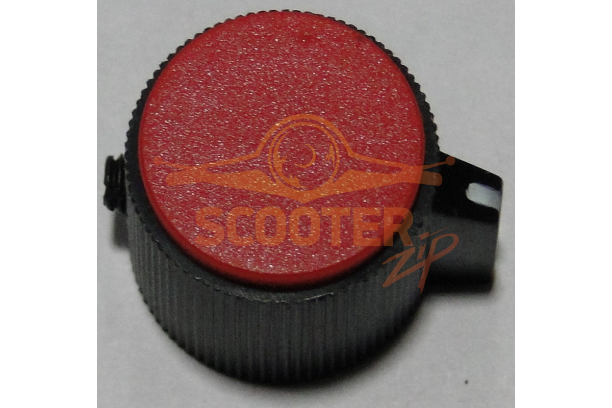 Ручка черно-красная для переменного резистора для сварочного инвертора СВАРОГ TIG 185 P (R101), 00000001475