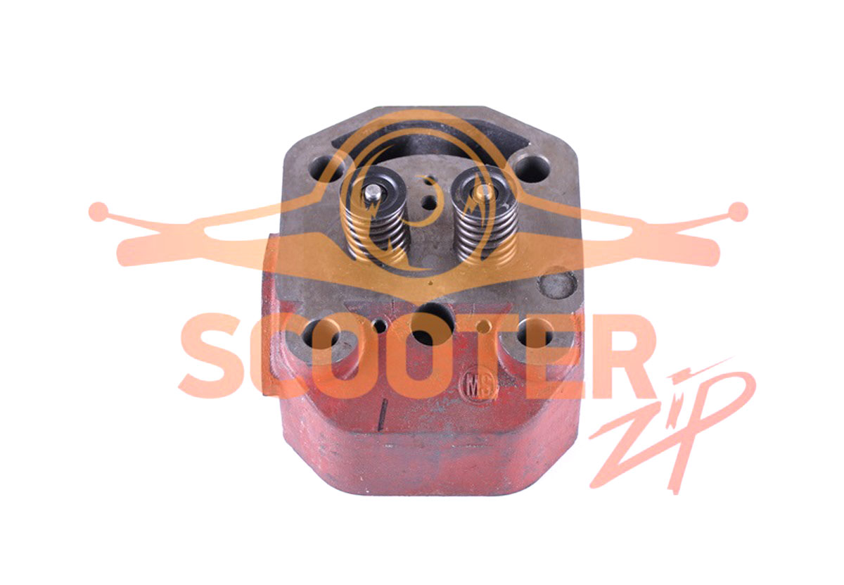 Головка цилиндра в сборе на мототрактор под форсунку Ø21 mm (original) для минитрактора КАЛИБР (16 колесо), 885-00642