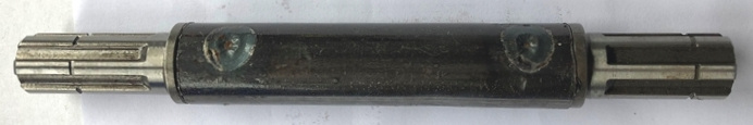 Вал привода правого триммерного диска ведомый для косилки роторной навесной CHAMPION С3049, 111510090007