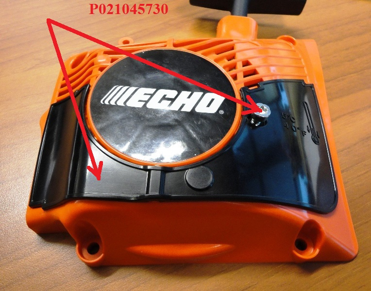 Накладка зимняя крышки стартера для бензопилы ECHO CS-620SX, P021045730