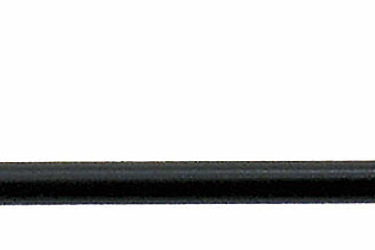 Спица 2,0*288мм 28 черная, нержавеющая сталь, латунный нипель CNSPOKE