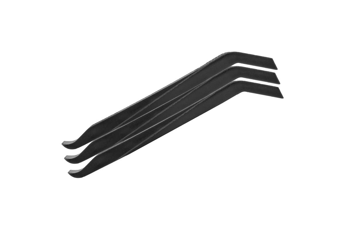 Монтировки пластиковые с двойным крюком для зацеп. к спиц (3шт на блистере) черные M-WAVE NEW, 5-880262