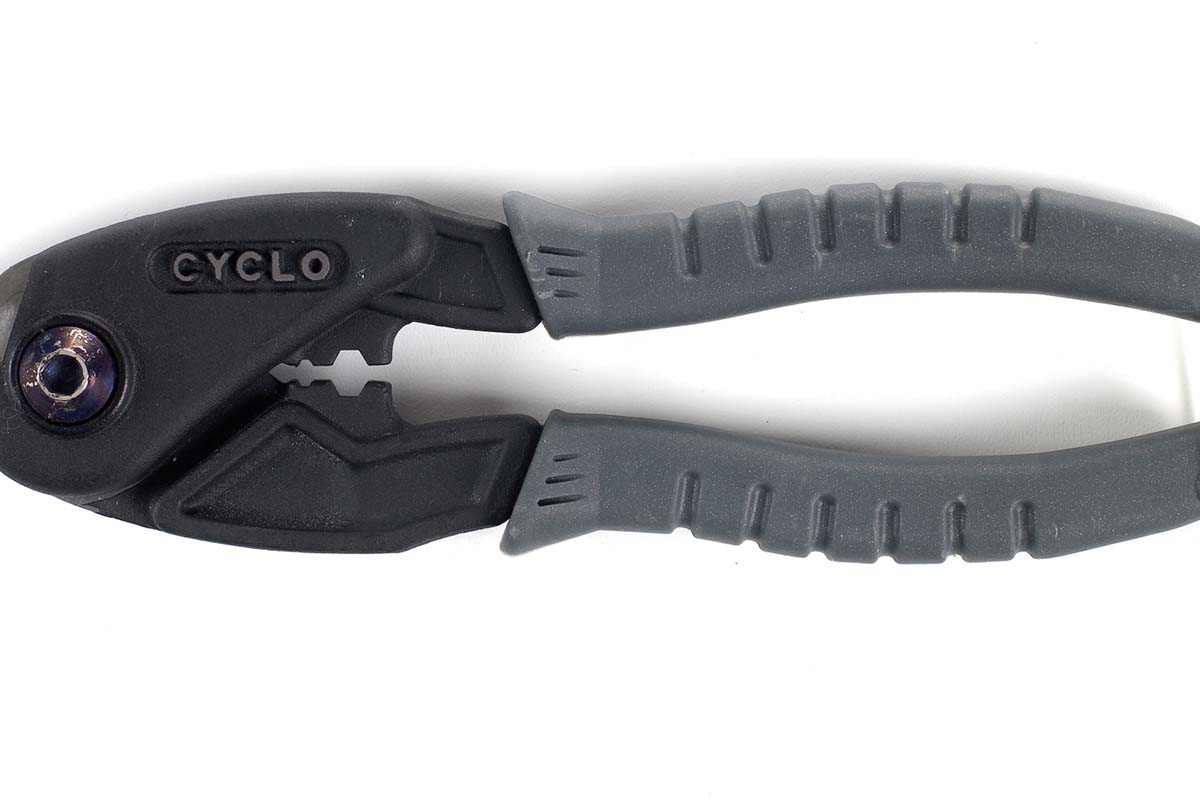 Ножницы для рубашки/тросов с обжимом для колпачков профи CYCLO (Англия), 7-06330