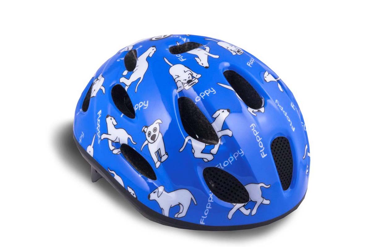 Шлем с сеточкой Floppy 143 Blu детский 16отв. синий 48-54см (10) AUTHOR, 8-9090054