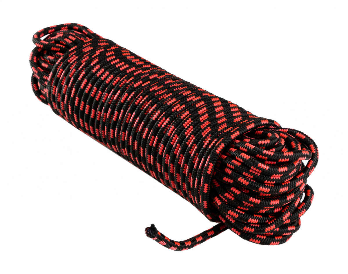 Шнур полипропиленовый плетеный d 10 мм, L 50 м, 889-11821