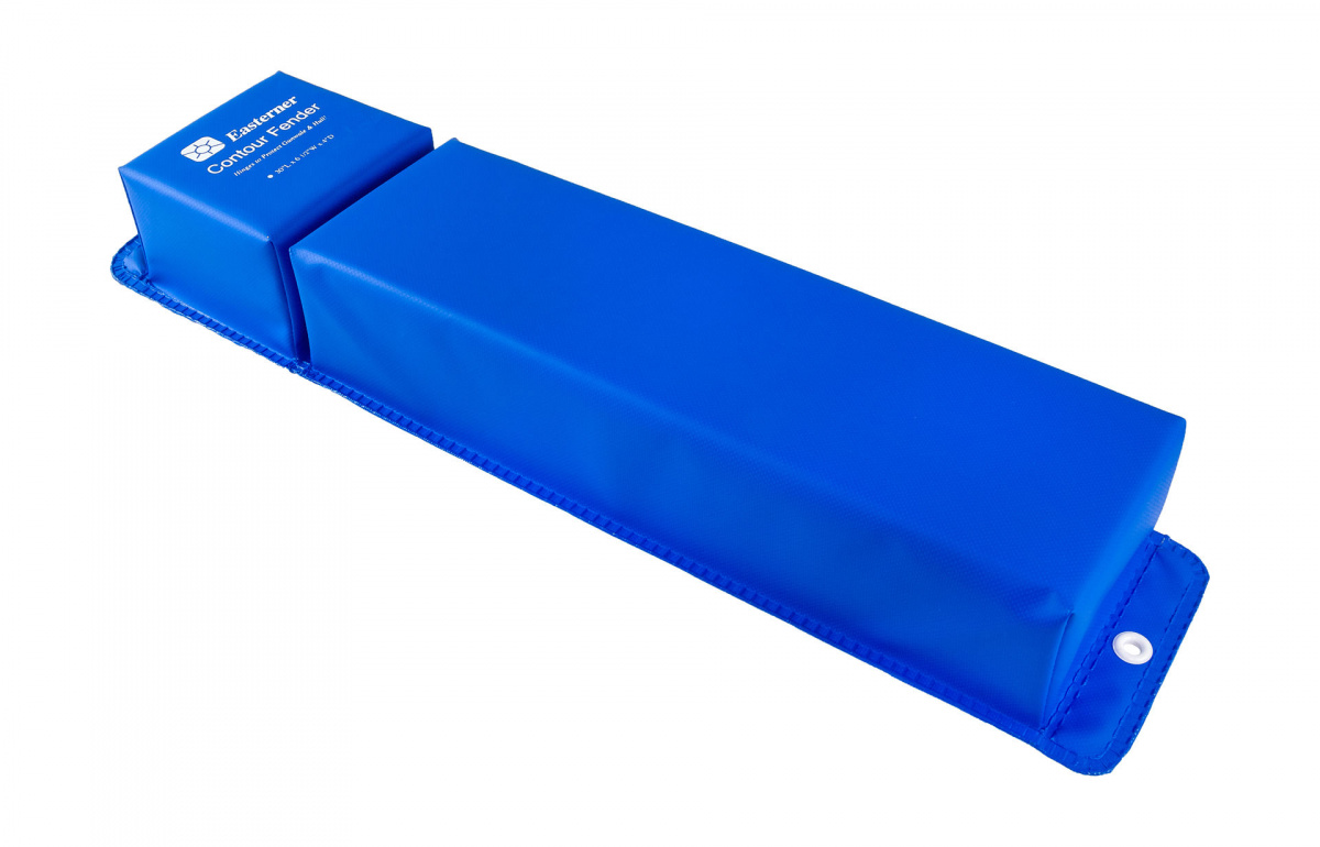 Кранец причальный угловой 760x155 мм, синий, 889-7605