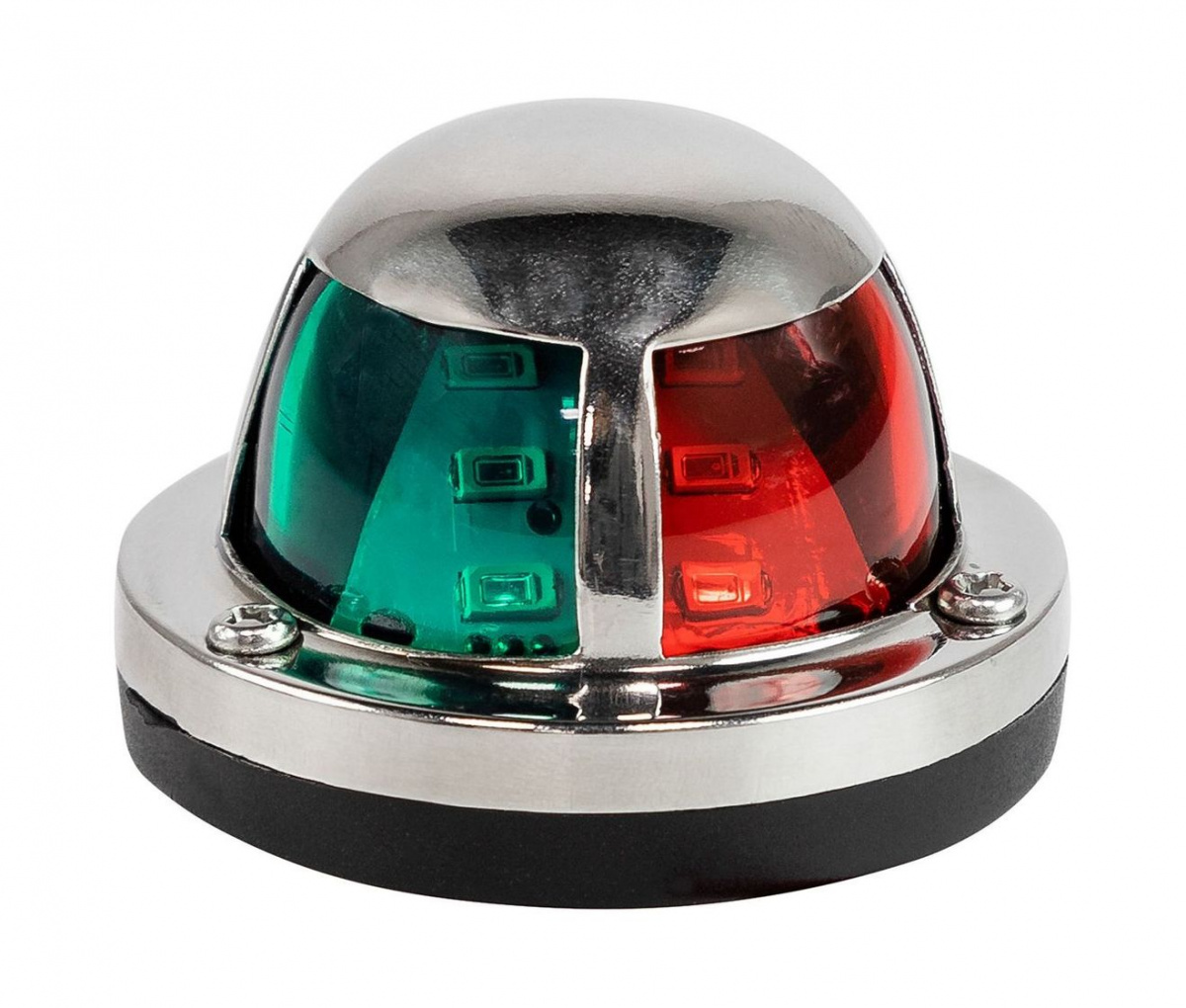 Огонь ходовой комбинированый (красный, зеленый), SS304, 12-24 В, LED, 889-8531