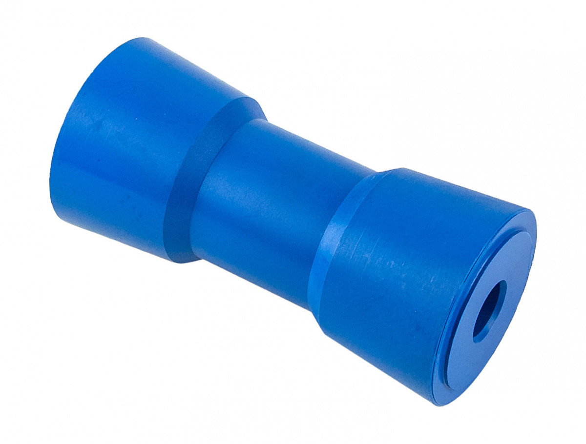 Ролик подкильный, синий, L-150 мм, D-70 мм, d-20 мм, 889-9877