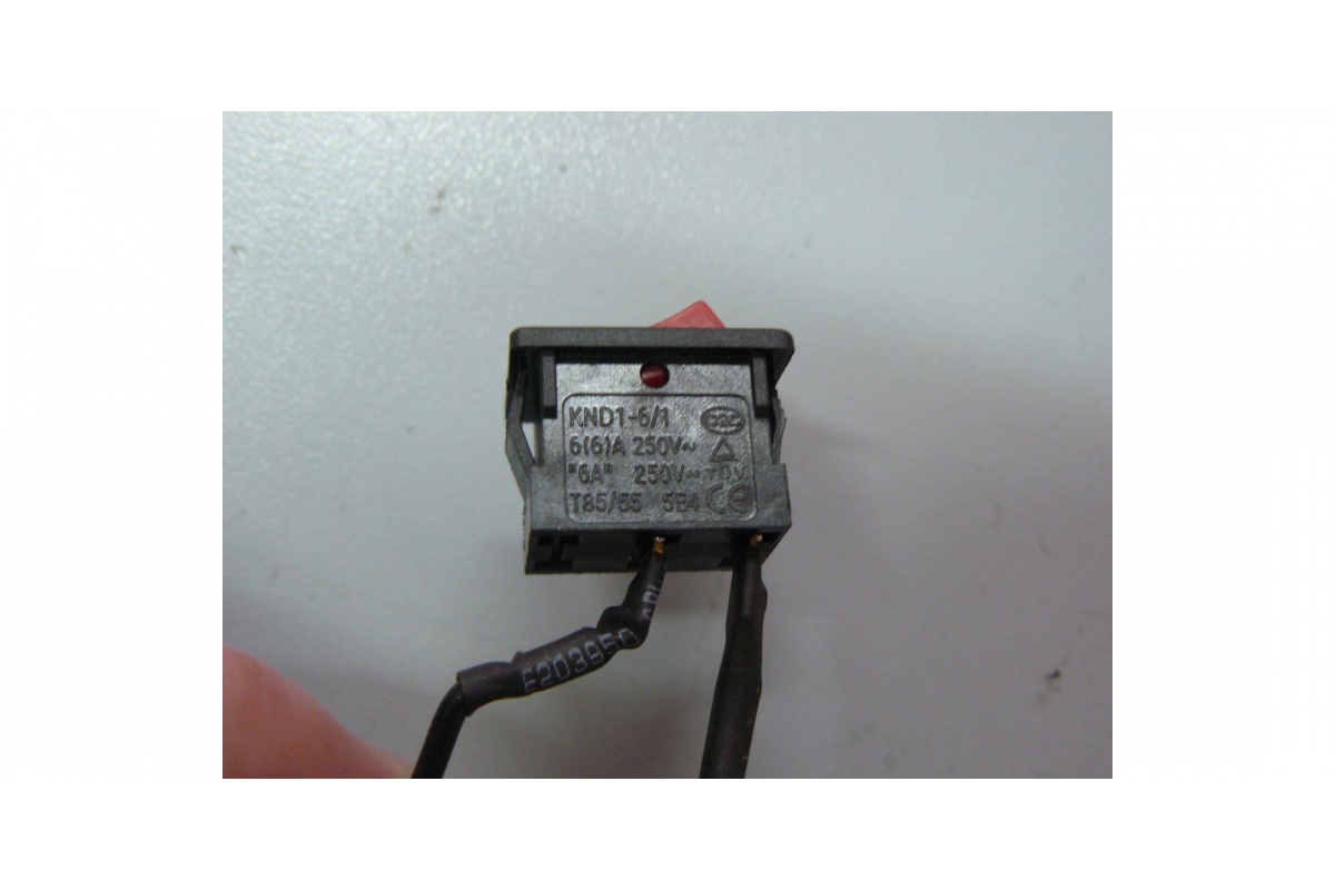 Выключатель KND1-6/1 5E4 6(6)A 250V~ 5E4 для степлера ЗУБР ЗСП-2000, V000-000-485